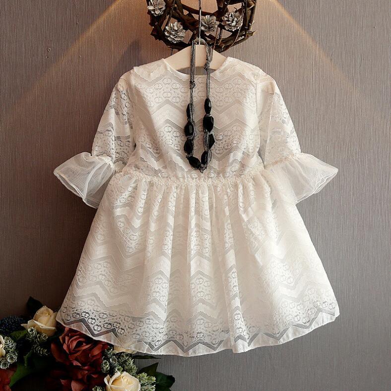 2017 Girls Spring Three-quarter sleeve Lace Dress Korean style Girls fashions Kids dresses Baby Kids clothes Girl clothing sets White Red
2017 Girls Spring Three-quarter sleeve Lace Dress Korean style Girls fashions Kids dresses Baby Kids clothes Girl clothing sets White Red