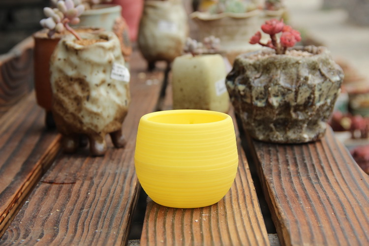 2017 NEW Planter Pots Recycled Plastic Pots Perfect for Succulents Strong, Reusable Plant Flower Herb Bed Pot