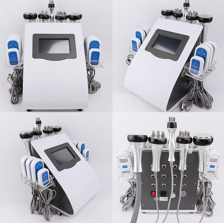 New Arrival 40K Ultrasonic liposuction Cavitation 8 Pads lipolaser Slimming Beauty Machine Vacuum RF Skin Care Equipment For Salon