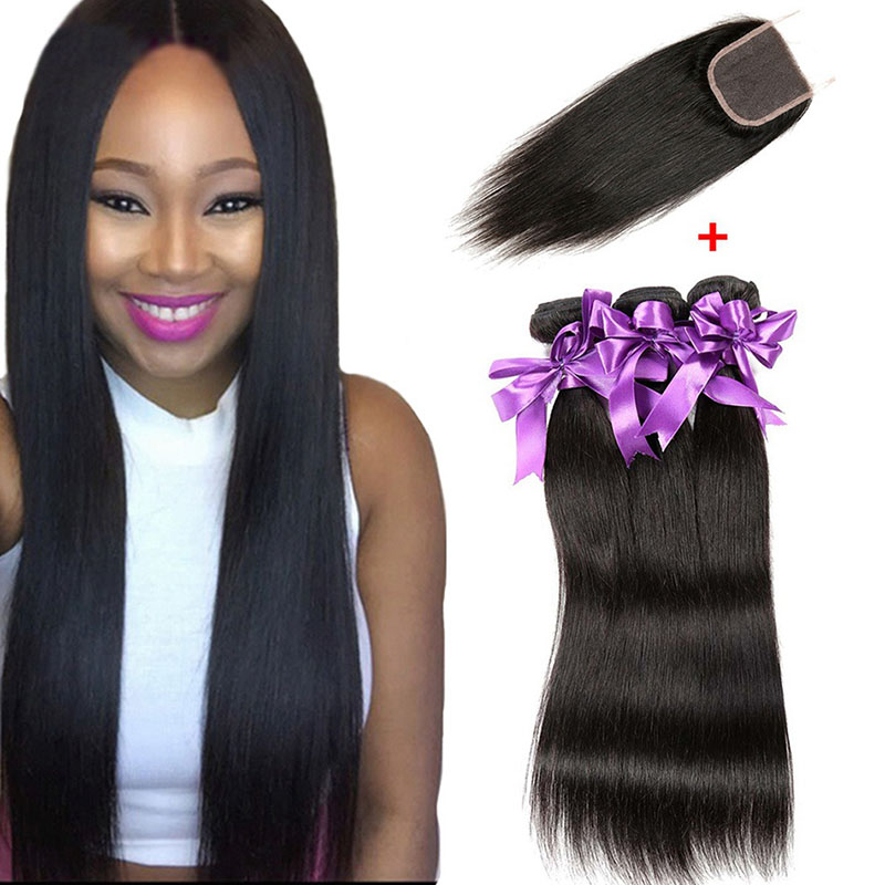 Peruvian Straight Virgin Human Hair Weaves 3 bundles With 4x4 lace Closure Unprocessed Peruvian Remy Hair Bundles And Lace Closures, Natural color
Peruvian Straight Virgin Human Hair Weaves 3 bundles With 4x4 lace Closure Unprocessed Peruvian Remy Hair Bundles And Lace Closures, Natural color