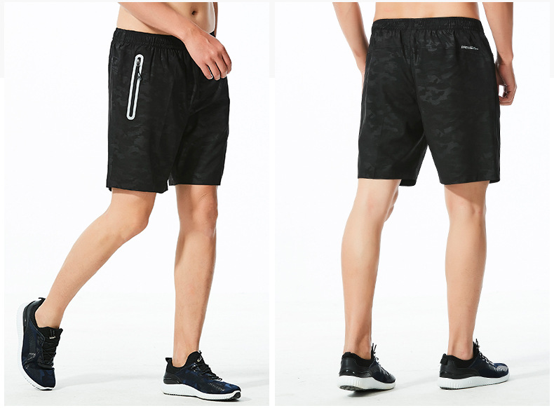 Newest arrival Spring and summer Men's Shorts leisure loose large size breathable male sports fitness running outdoors quicksuit MS018 Mens Short