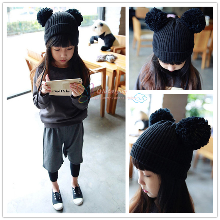 Dual Ball Knitted Kids Caps Beanie Hairball Ear Hat Cute Children Caps Knitted hat winnter warm hats for Kids 6 colors LA332, Red
Dual Ball Knitted Kids Caps Beanie Hairball Ear Hat Cute Children Caps Knitted hat winnter warm hats for Kids 6 colors LA332, Red