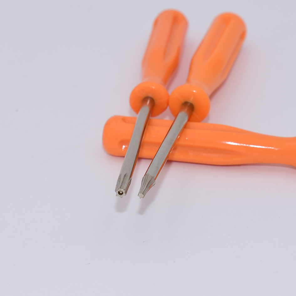 3 in 1 Orange T6 T8 with Hole Screwdriver Set for Xbox One Controller X1 Repair 100set/ lot