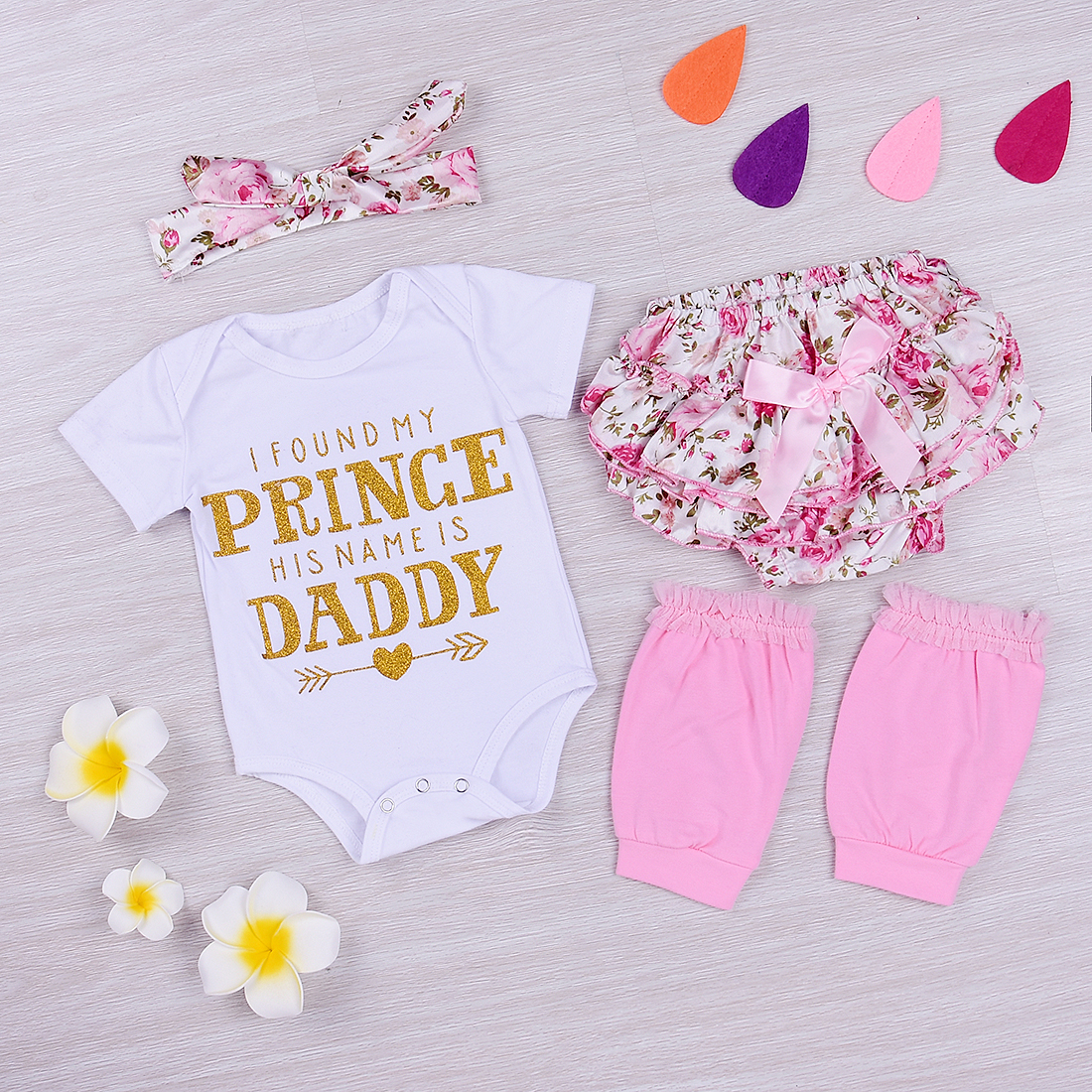 4PCS Cute Summer Ba… - image