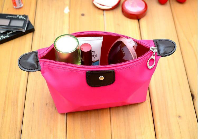 DHXJ New Fashion Large capacity waterproof zipper storage cosmetic bag handbag multicolor optional a691