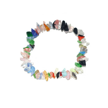 7 Chimera treatment Yu yoga amethyst green gold green Dongling ladies summer natural stone bracelet snap button jewelry
