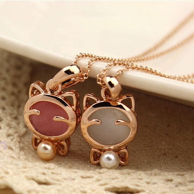 Super cute Lucky cat cat eye with pearl necklace female clavicle chain cat Bow necklace wholesale free shipping, Silver
Super cute Lucky cat cat eye with pearl necklace female clavicle chain cat Bow necklace wholesale free shipping, Silver