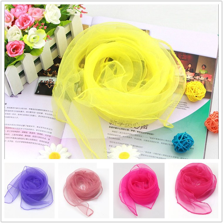 Wholesale - New Small Square ScarvesSilk Chiffon Solid Color Dance Show scarve New Candy-colored Windproof Women Scarves CA058
Wholesale - New Small Square ScarvesSilk Chiffon Solid Color Dance Show scarve New Candy-colored Windproof Women Scarves CA058