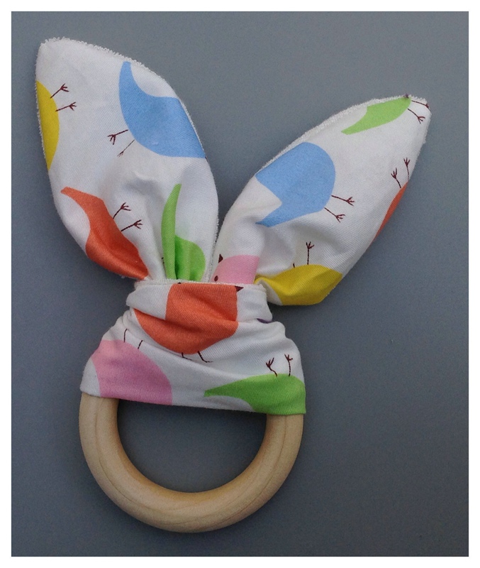 10pcs Newest Baby Teethers Natural Wooden Circle Fabric Training Sensory Ring Boy Aid Handmade Sensory Newborns Toys YE002