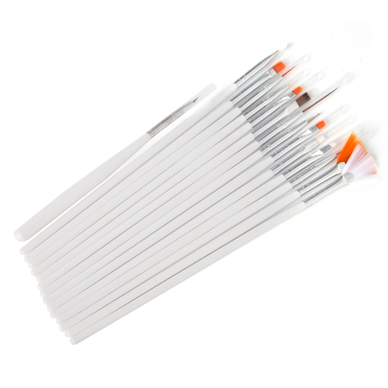 Hot Sale 20 Pcs Nail A Design Set Dotting Painting Drawing Polish Brush Pen Tools