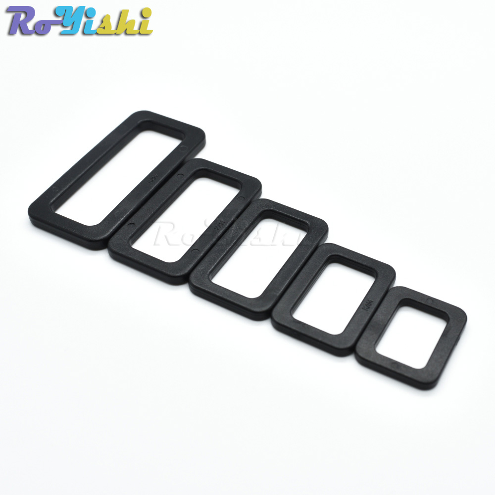 50pcs/lot Plastic Black Loops Looploc Buckles Rectangle Rings Backpack Straps Webbing Bag Parts Webbing Size 20mm 25mm 32mm 38mm 50mm
50pcs/lot Plastic Black Loops Looploc Buckles Rectangle Rings Backpack Straps Webbing Bag Parts Webbing Size 20mm 25mm 32mm 38mm 50mm