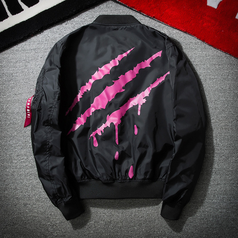 Wholesale- Fashion Long Sleeve Black Bomber Jacket Men 2017 New Embroidery Pilot Jacket, Color 1
Wholesale- Fashion Long Sleeve Black Bomber Jacket Men 2017 New Embroidery Pilot Jacket, Color 1