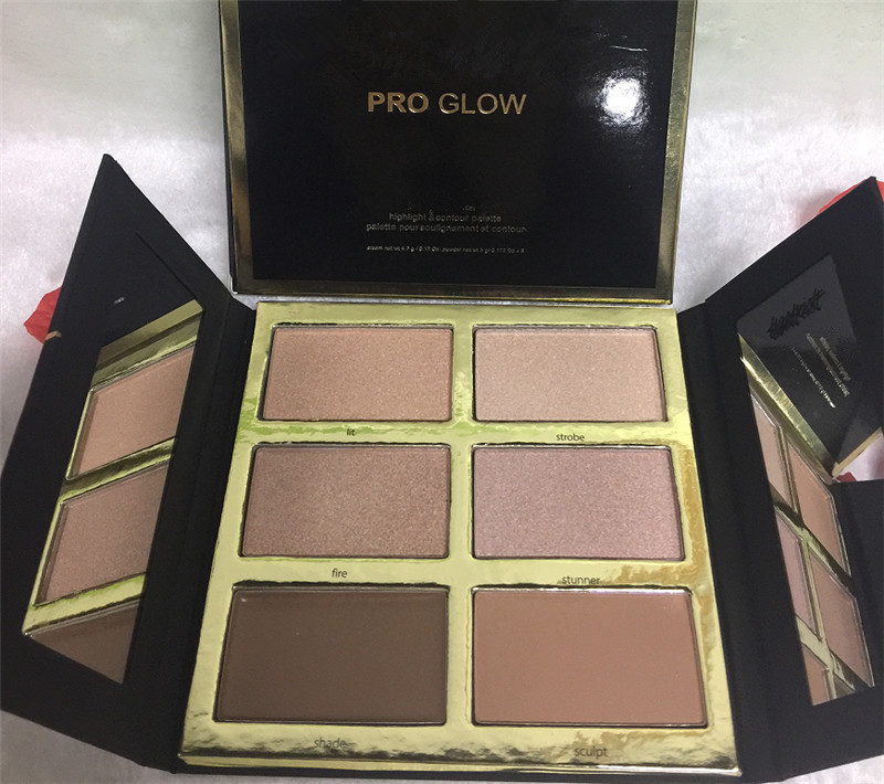 New Hot Makeup PRO Glow Highlight & Contour Palette 6 Color Powder Kit DHL Shipping+gift, Mixed color
New Hot Makeup PRO Glow Highlight & Contour Palette 6 Color Powder Kit DHL Shipping+gift, Mixed color