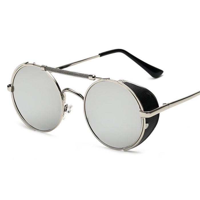 EL CIERO High Quality Designer Steampunk Sunglasses For Men & Women 2019 Round Sun Glasses Unisex Fashion Shades UV400 Protection
EL CIERO High Quality Designer Steampunk Sunglasses For Men & Women 2019 Round Sun Glasses Unisex Fashion Shades UV400 Protection