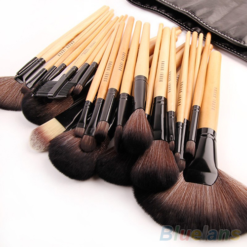 Wholesale-32Pcs Soft Makeup Brushes Professional Cosmetic Make Up Brush Tool Kit Set 2PME