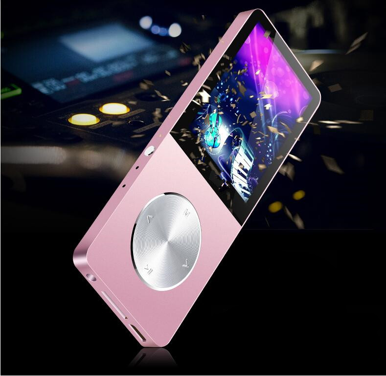 Metal MP3 MP4 Player 4GB/8GB/16GB Slim Sport MP4 Game Lcd Flash Hifi Mini Music Video Player FM Radio TF Recorder