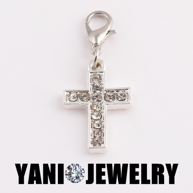 Wholesale-20pcs/lot Free Shipping Silver Plated Crystal Cross Charms Pendants For Jewelry Making Charms For Glass Locket
Wholesale-20pcs/lot Free Shipping Silver Plated Crystal Cross Charms Pendants For Jewelry Making Charms For Glass Locket