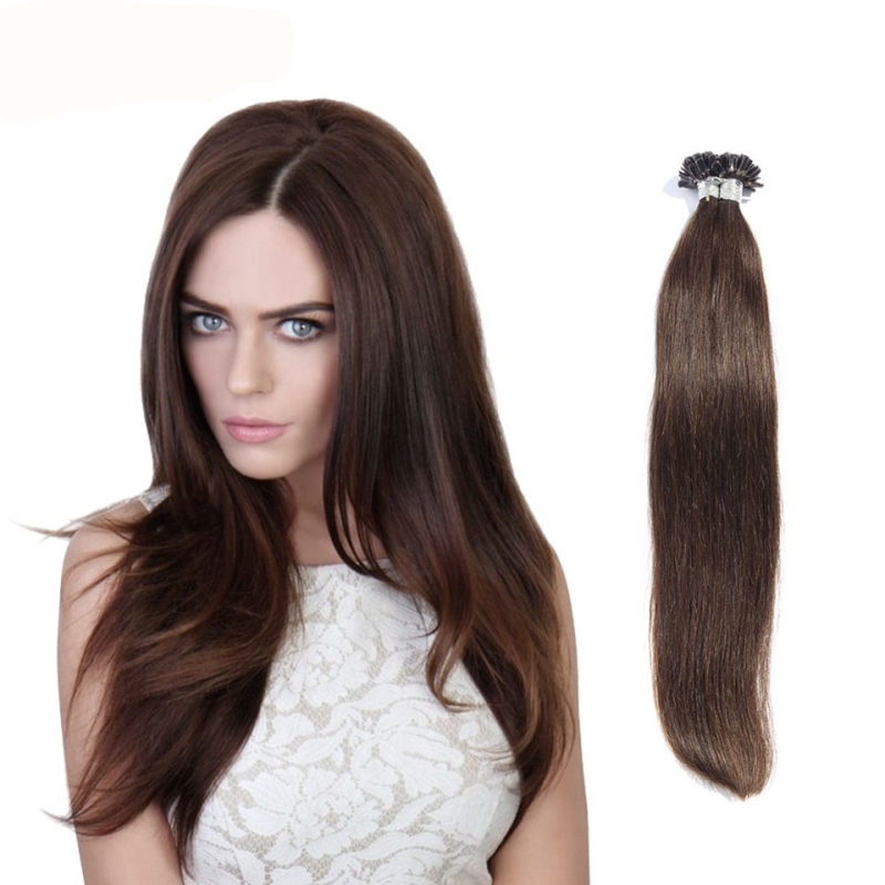 0.5g/strand Nail U Tip Pre-Bonded Keratin Glue Human Natural Hair Extensions 100 strands 16inch--26inch Real Human Hair extensions
0.5g/strand Nail U Tip Pre-Bonded Keratin Glue Human Natural Hair Extensions 100 strands 16inch--26inch Real Human Hair extensions