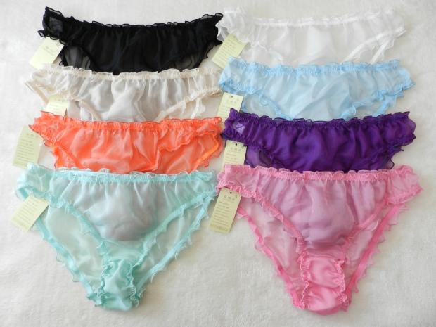 8pcs Women's 100% Silk Bikini Panties underwear Lotus leaf edge S XL, Black;pink
8pcs Women's 100% Silk Bikini Panties underwear Lotus leaf edge S XL, Black;pink