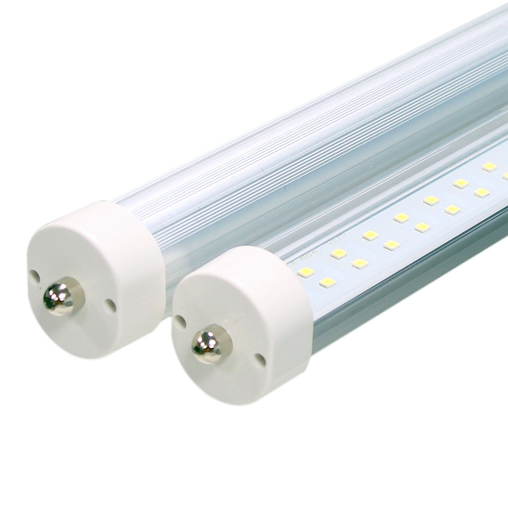 UL FCC 8ft led t8 tubes T8 Single Pin FA8 LED Tubes Light 45W 72W High Lumens AC 85-265V Stock In US