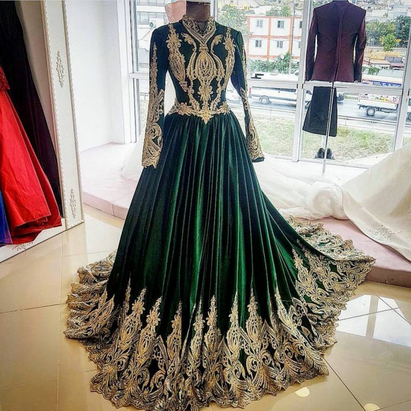 High Quality Lace Appliqued Muslim Evening Dresses High Neck A Line Arabic Prom Gowns Sweep Train Long Sleeves Formal Dress, Red
High Quality Lace Appliqued Muslim Evening Dresses High Neck A Line Arabic Prom Gowns Sweep Train Long Sleeves Formal Dress, Red