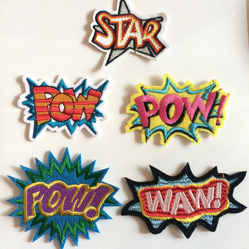 Fabric Star Decorative Letters Embroidered Clothes Patches,Waw Sew On/Iron On Letters Patch,Clothing Applique For Jackets,Jeans
Fabric Star Decorative Letters Embroidered Clothes Patches,Waw Sew On/Iron On Letters Patch,Clothing Applique For Jackets,Jeans