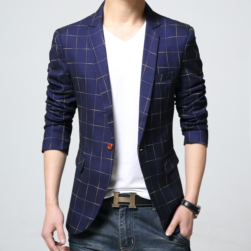Wholesale- Spring new Korean Slim influx of male adolescent boys small suit men suit jacket thin sectiondo503