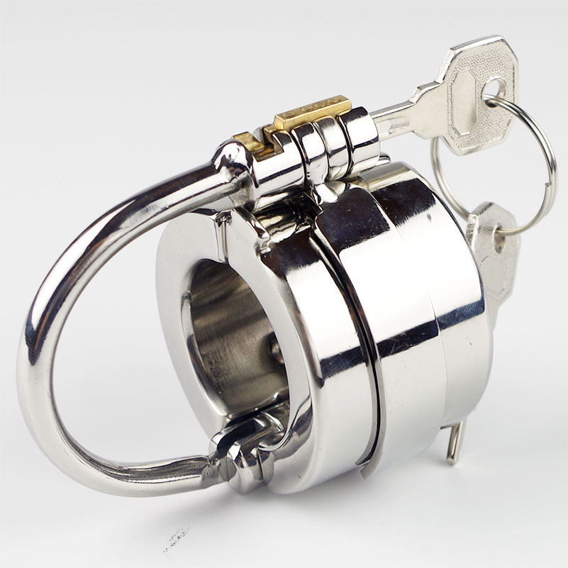 Men Cock and Ball Locking Spiked Ball Stretcher Stainless Steel Slave Restraint Bondage Chastity Device
Men Cock and Ball Locking Spiked Ball Stretcher Stainless Steel Slave Restraint Bondage Chastity Device