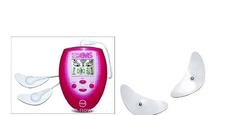 20pcs Self-adhesive Thin face crescent shape electrode pads for Tens Unit EMS Face beauty massager machine