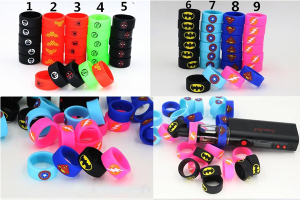 CUTE e cigs Vapor Mechanical Mods RDA RTA Atomizers Decoration & Protection Silicon Ring Silicon Non-Slip Rubber Bands Vape Bands
CUTE e cigs Vapor Mechanical Mods RDA RTA Atomizers Decoration & Protection Silicon Ring Silicon Non-Slip Rubber Bands Vape Bands