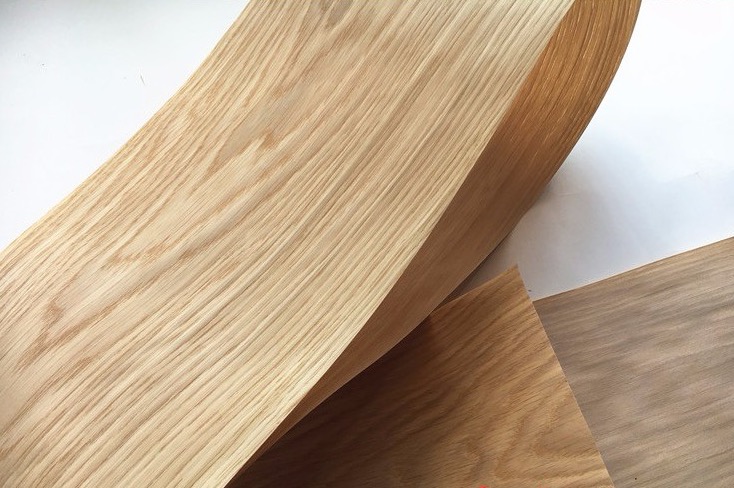 L25Meterspcs Wide200mm Thickness02mm Natural white oak veneer pattern speaker furniture veneers2433204