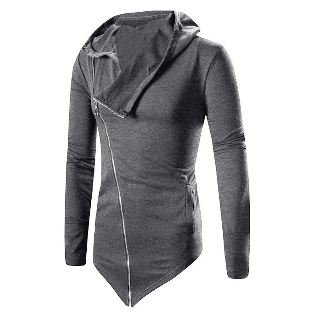 Wholesale Fashion Men's Autumn Winter Long Hooded Trench Fashion Irregular Solid Zipper Jacket Coat Cloak Coat Outerwear Plus Size L3, Gray
Wholesale Fashion Men's Autumn Winter Long Hooded Trench Fashion Irregular Solid Zipper Jacket Coat Cloak Coat Outerwear Plus Size L3, Gray
