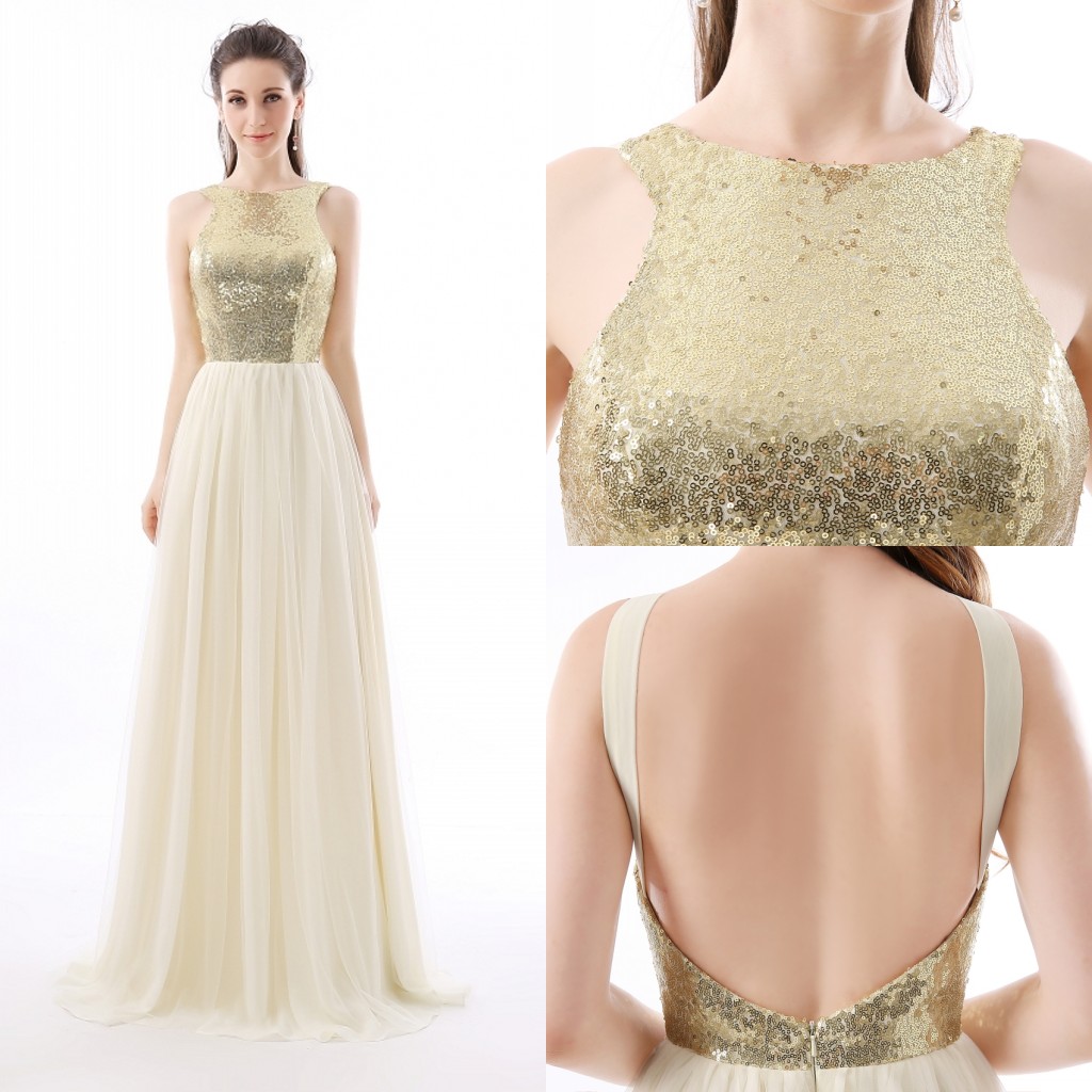Backless Champagne Chiffon Tulle with Gold Sequin Bridesmaid Dresses Long Formal Prom Dress Special Occasion Dresses Plus Size
Backless Champagne Chiffon Tulle with Gold Sequin Bridesmaid Dresses Long Formal Prom Dress Special Occasion Dresses Plus Size