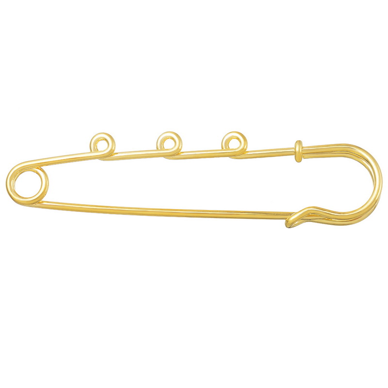 Wholesale- MJARTORIA 10PCs Multicolor Simple Style Brooch For Jewelry Making DIY Accessories Handmade Pins & Brooches For Women 6.9*1.9cm