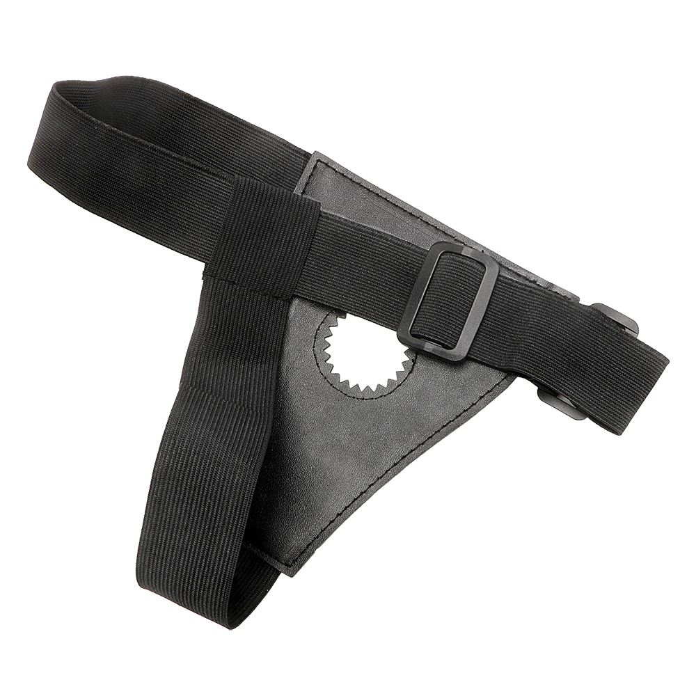 IKOKY Wearable Strap On Dildos Pants Strapon Penis Panties Black Leather Sex Toys for Lesbian Gay Adult Game q170718 - view 7