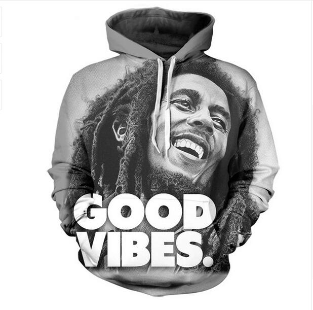 Newest Fashion Womens/Mens Bob Marley Funny 3D Print Casual Crewneck Hoodies Plus Size LMS00015, Multicolor
Newest Fashion Womens/Mens Bob Marley Funny 3D Print Casual Crewneck Hoodies Plus Size LMS00015, Multicolor