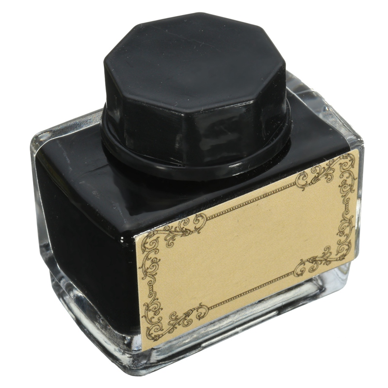 Wholesale-Excellent Antique Quill Feather Dip Pen Writing Ink Set Stationery Gift Box with 5 Nib Wedding Gift Quill Pen Fountain Pen
