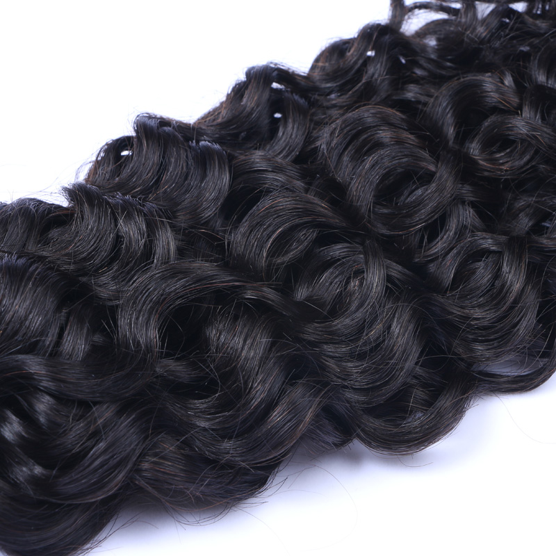 Afro Curly Brazilian Human Hair Weave Bundles Jerry Curl 100 Human Hair Extensions Double Drown Weft For Black Women