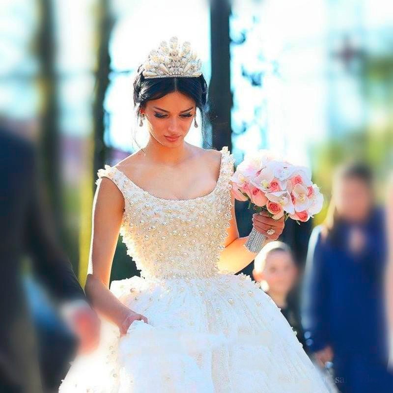 Beautiful Wedding Dresses 2019 Scoop Ball Gowns Pearls Designer Bow Back vestido de noiva Bridal Gowns Cusrom Made, Custom made from color chart
Beautiful Wedding Dresses 2019 Scoop Ball Gowns Pearls Designer Bow Back vestido de noiva Bridal Gowns Cusrom Made, Custom made from color chart