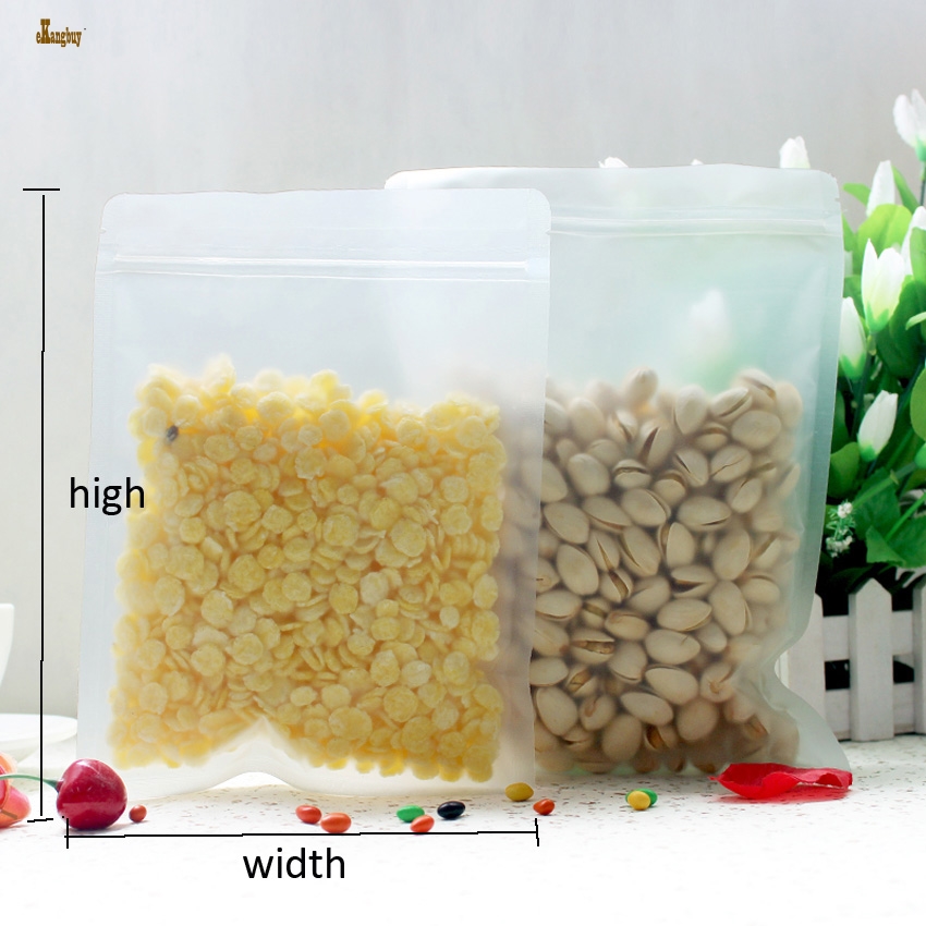 new 100pcs lot 9sizes free frosted matte plastic kitchen storage package zip lock packaging bags flat bottom heat seal top
new 100pcs lot 9sizes free frosted matte plastic kitchen storage package zip lock packaging bags flat bottom heat seal top