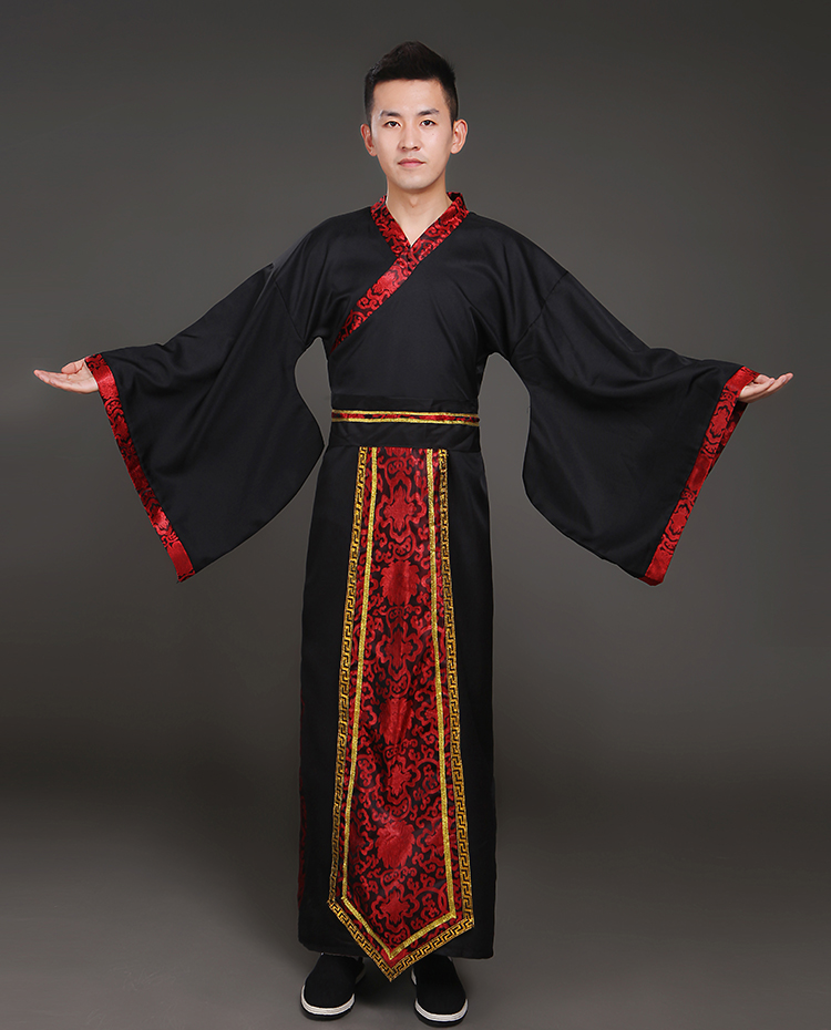 Men's wear of the han dynasty costume of han dynasty Crown prince Stage costume
