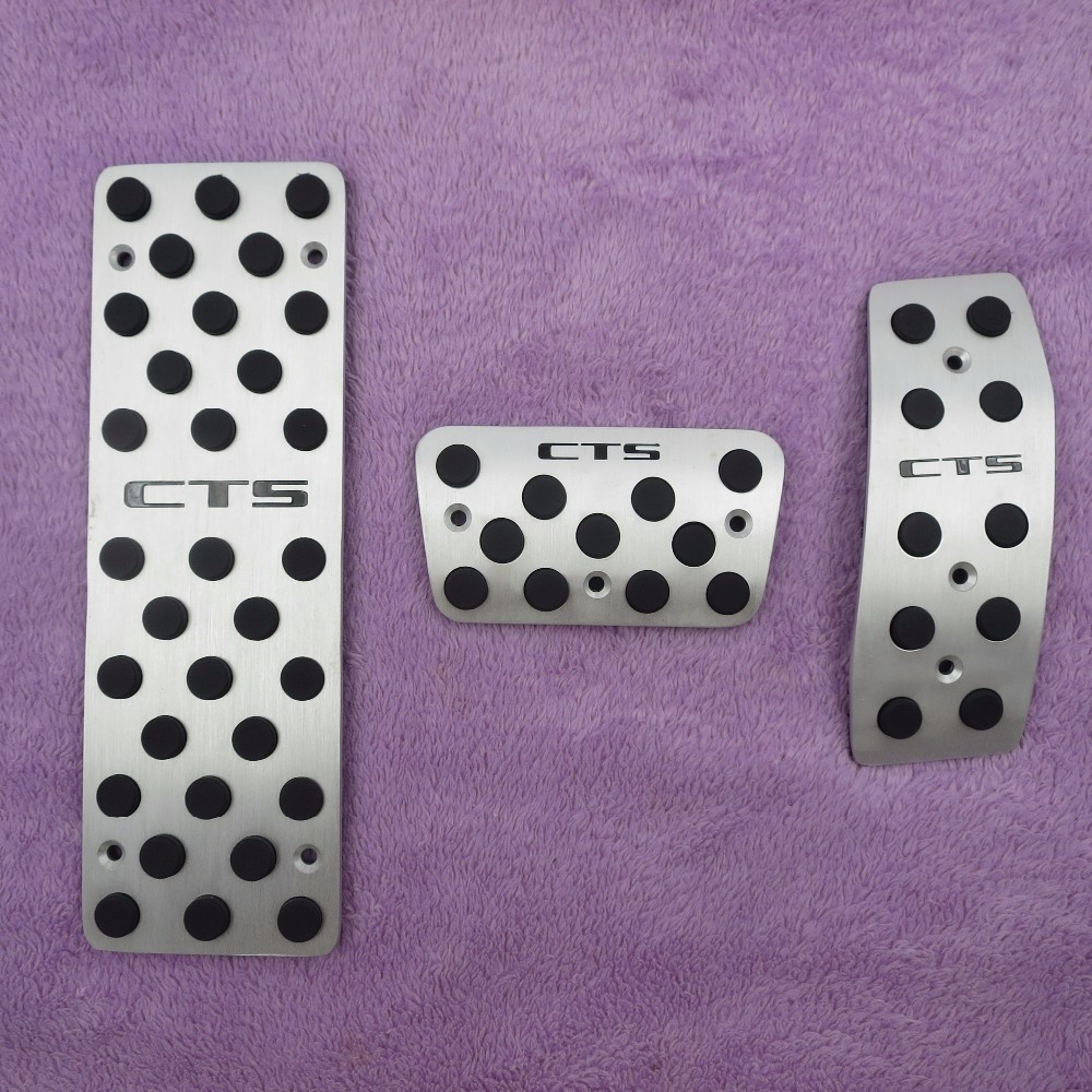 Accessories For Cadillac CTS AT Fuel Brake Foot Rest AT pedals Plate Non slip Accelerator brake pedal Pads,pedal pad Car Styling
Accessories For Cadillac CTS AT Fuel Brake Foot Rest AT pedals Plate Non slip Accelerator brake pedal Pads,pedal pad Car Styling