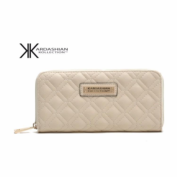 2017 Hot Selling Kk Wallet Long Design Women Wallets PU Leather Kardashian Kollection High Grade Clutch Bag Zipper Coin Purse Handbag