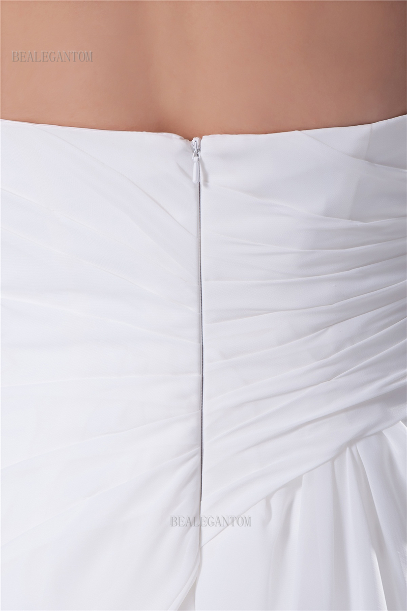 newest elegant sweetheart chiffon wedding dresses aline beaded plus size wedding party bridal gowns bm41