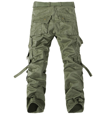 2017 Worker Pants CHRISTMAS NEW MENS CASUAL ARMY CARGO CAMO COMBAT WORK PANTS TROUSERS 6 COLORS SIZE 28-38