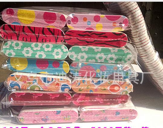 Nail File Buffer Sanding Washable Manicure Tool Nail Art Polish Sandpaper Strip Bar Set Polishing KD1