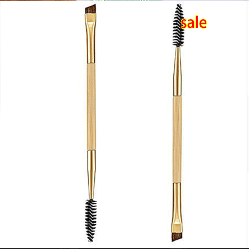 20 pieces New makeup tools bamboo handle double eyebrow brush + eyebrow comb synthetic hair multi-function makeup brush
20 pieces New makeup tools bamboo handle double eyebrow brush + eyebrow comb synthetic hair multi-function makeup brush