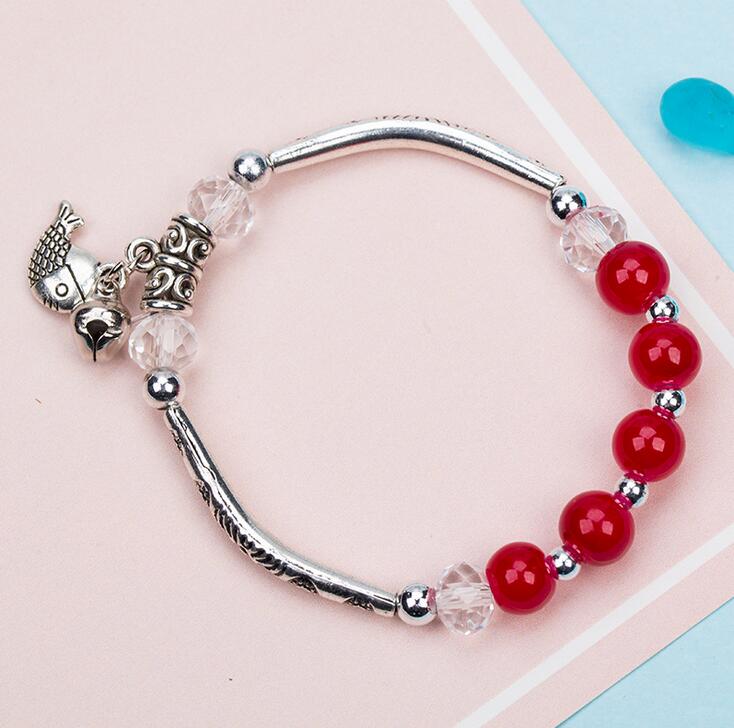Brand new Hot crystal simple fashion sweet bracelet FB512 mix order 20 pieces a lot Slap & Snap Bracelets