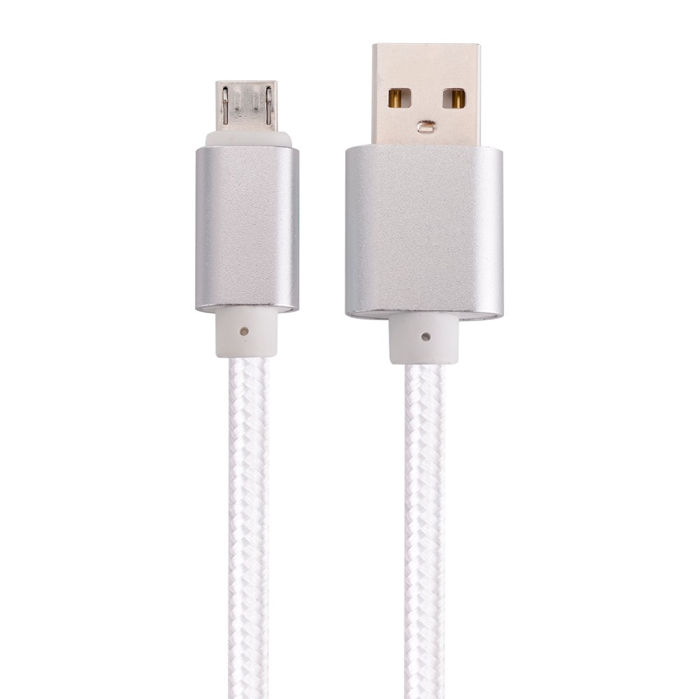 Fabric braided cord Thicker type c cables micro 5pin OD5.0 nylon usb data charger cable for samsung s4 s6 s7 edge htc lg sony