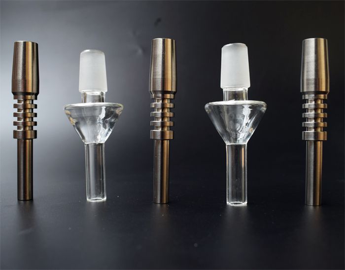 Titanium Tip Quartz Tips Mini glass pipes Domeless Titanium Nail Quartz Nail 14mm 18mm Inverted Nail for Nectar Collector Straw Dab Rigs
Titanium Tip Quartz Tips Mini glass pipes Domeless Titanium Nail Quartz Nail 14mm 18mm Inverted Nail for Nectar Collector Straw Dab Rigs